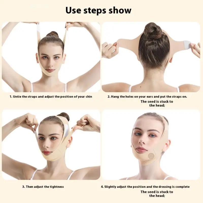 Face Slimming Bandage Women Face Lifting V Line Shaper Lift Up Belt Graphene Anti Wrinkle Strap Facial Beauty Skin Care Tools