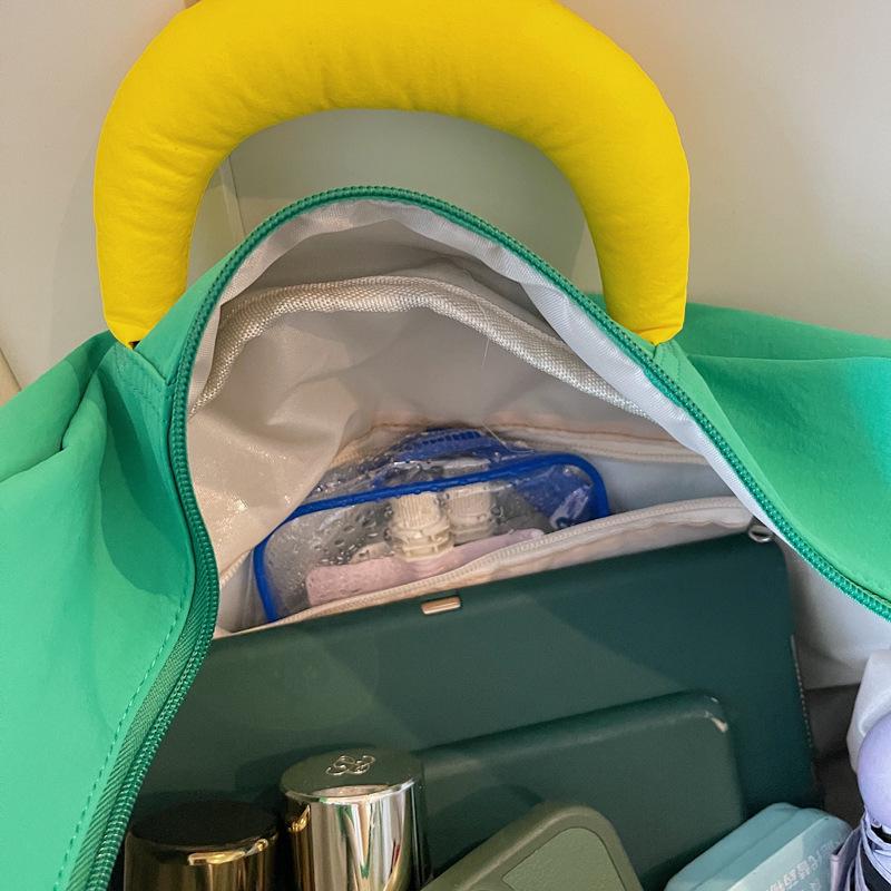 Summer Tote Crossbody Bag: Large Capacity, Wet/Dry Separation, Commuter Fitness Bag