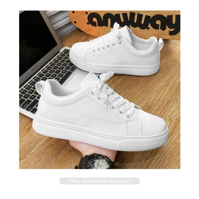 2026 Herbst Neuer Trend Hg Kg Stil Herren Freizeit-Sneaker Fashi Weiße Schuhe Koreanischer Stil Studenten Schuhe