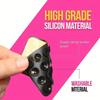 Double Side Silicone Suction Pad For Mobile Phone Fixture Suction Cup Backed 3M Adhesive Silicone Rubber Sucker Pad For Fixed