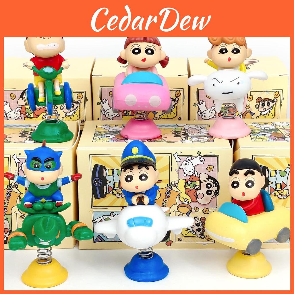 Crayon Shin Chan Shaking Figurine Blind Box Collectible With Stress Relief Toy For Kids And Teens