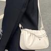Korean version of trendy underarm bag women's pleated cloud square handbag niche design simple and versatile shoulder bag