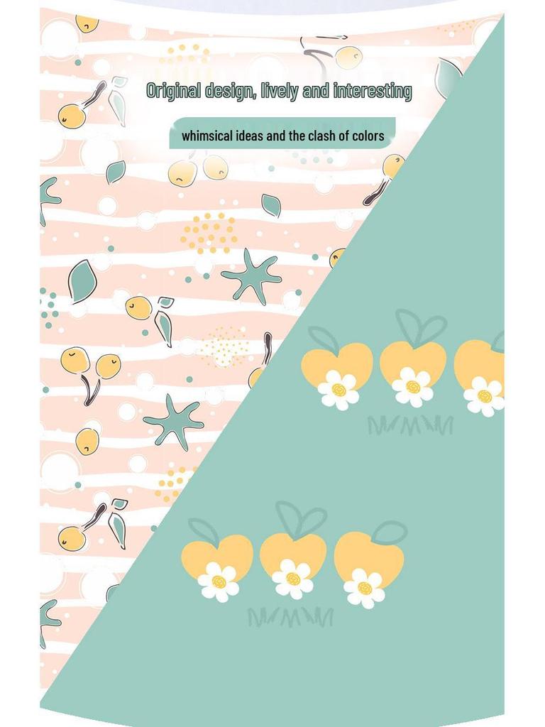 Dívčí antibakteriální kalhotky z čisté bavlny - Střední až velké, Bez trojúhelníku, Dětské spodní prádlo