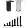 Right Angle Support Sofa Leg Adjustable Furniture Legs for Cabinet Bedside Table