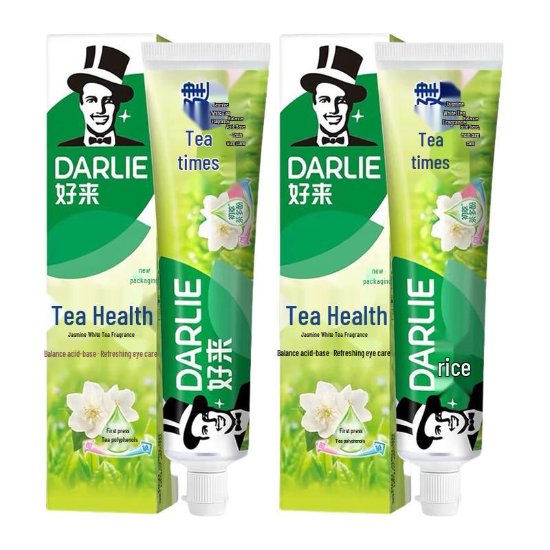 Darlie Tea Clean Jasmine White Tea Toothpaste Twin Pack
