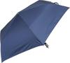 Rose Industry RIC Folding Automatic Plain Teflon Strong Water Fiberglass Sun Rain 61556502 All-Weather Umbrella, 55cm, Open/Close, Navy, One-Touch