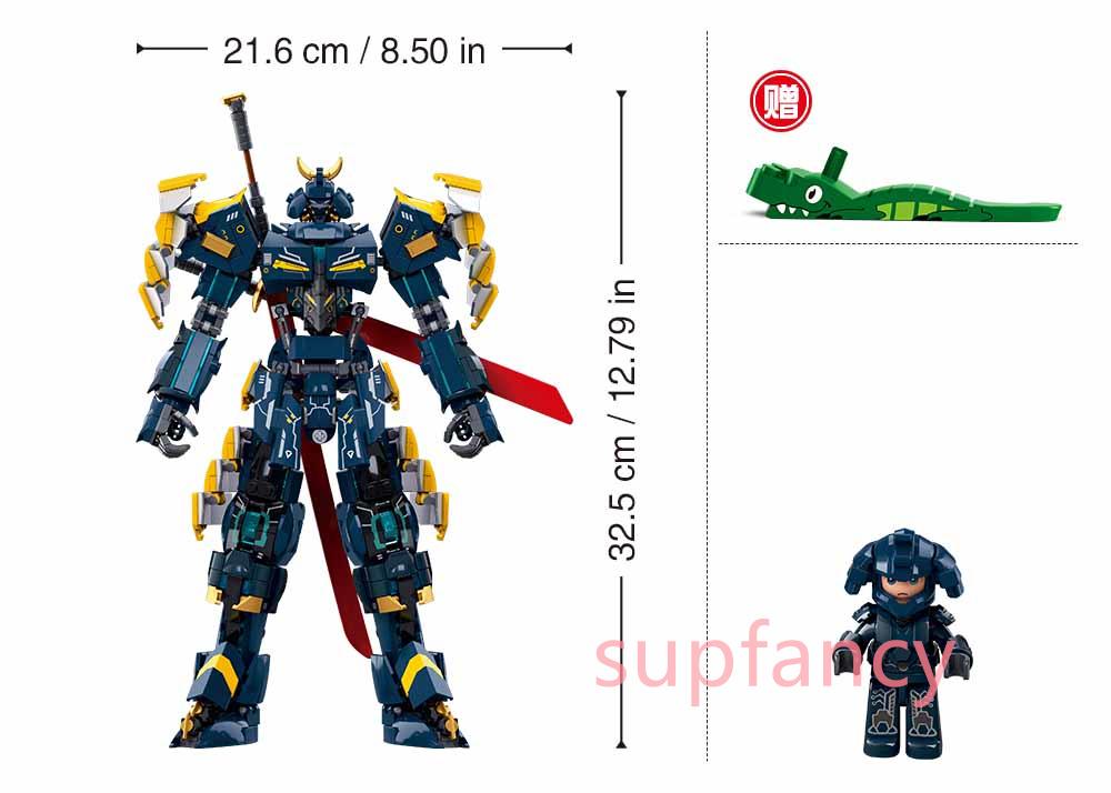 Sluban 765Pcs Robot Educational Toy, Construction Blocks Construction Toy, Model Assembly, Children'S Holiday Plaything Present Birthday Gift