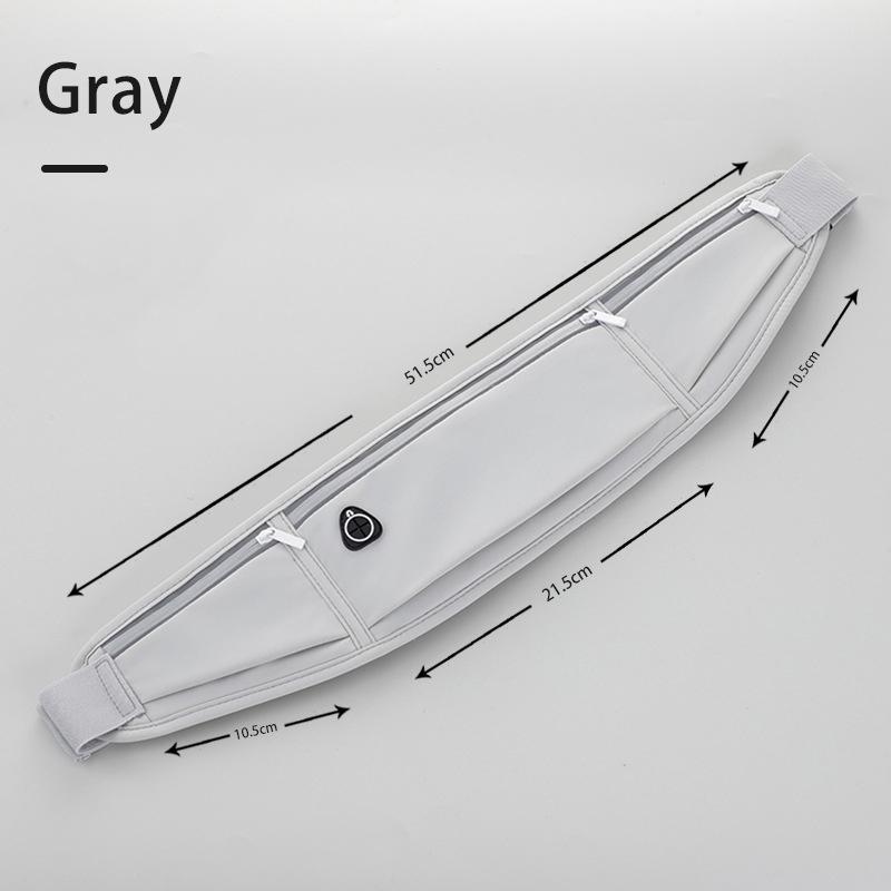 Outdoor Waterproof Invisible Running Waist Bag Sports Fanny Pack Men Women Hidden Black Gym Bags Phone Accessories Backpack