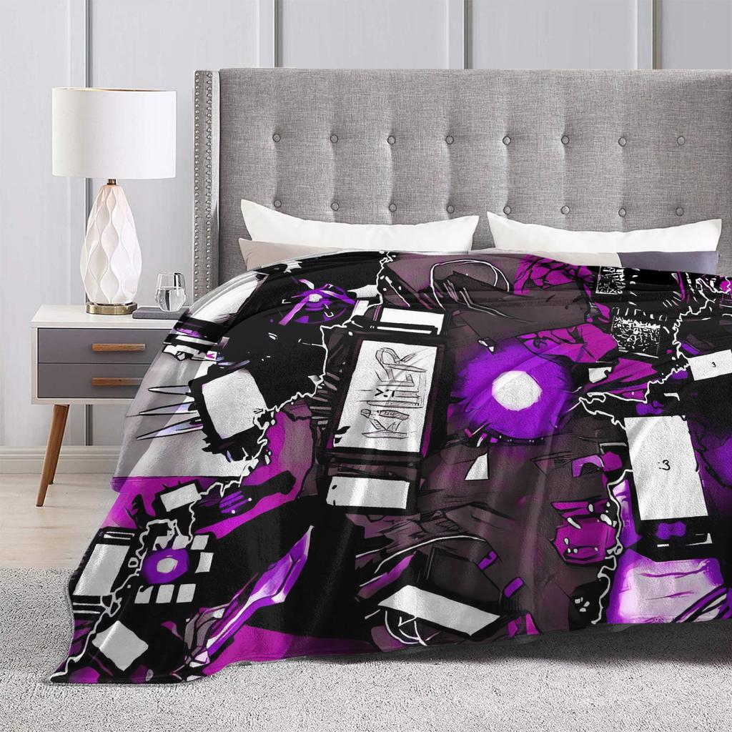 Titan Tv Man Of Multiverses Decke Skibidi Toilet Sprecher Weich Warm Mode Plüsch Überwurf Decke Sofa Bett Flanell Bettbezug