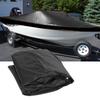 420D Silver Coating Oxford Cloth Waterproof UV Protection Boat Yacht Cover 530x290cmBlack