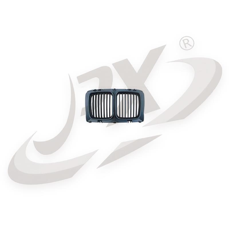 1988-1994 BMW 5er E34 Mattschwarz Dreifarbig Frontgrill