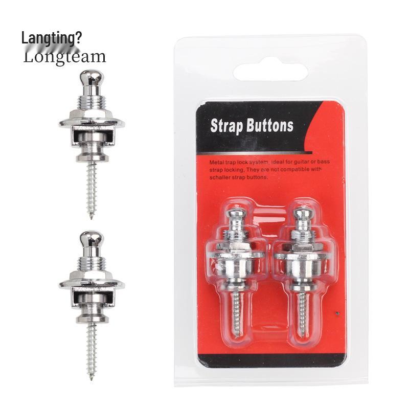 

Detachable Anti-Slip Strap Button and Locking Tailpiece for Guitars and Ukuleles