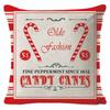 New Christmas Linen Pillow Cover Simple Sofa Pillow Home Printed Cushion Cover