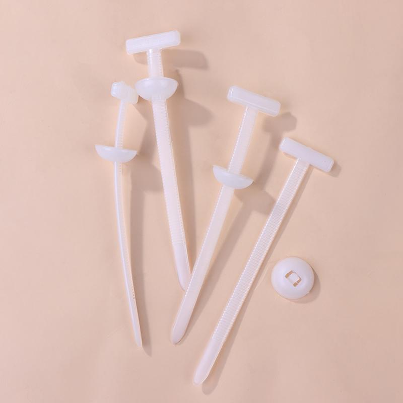 50/100Pcs Nylon Universal Cable Tie Buckle Multipurpose Cable Ties Tool Heavy Duty Self Locking Zip White Zipties For Car Repair