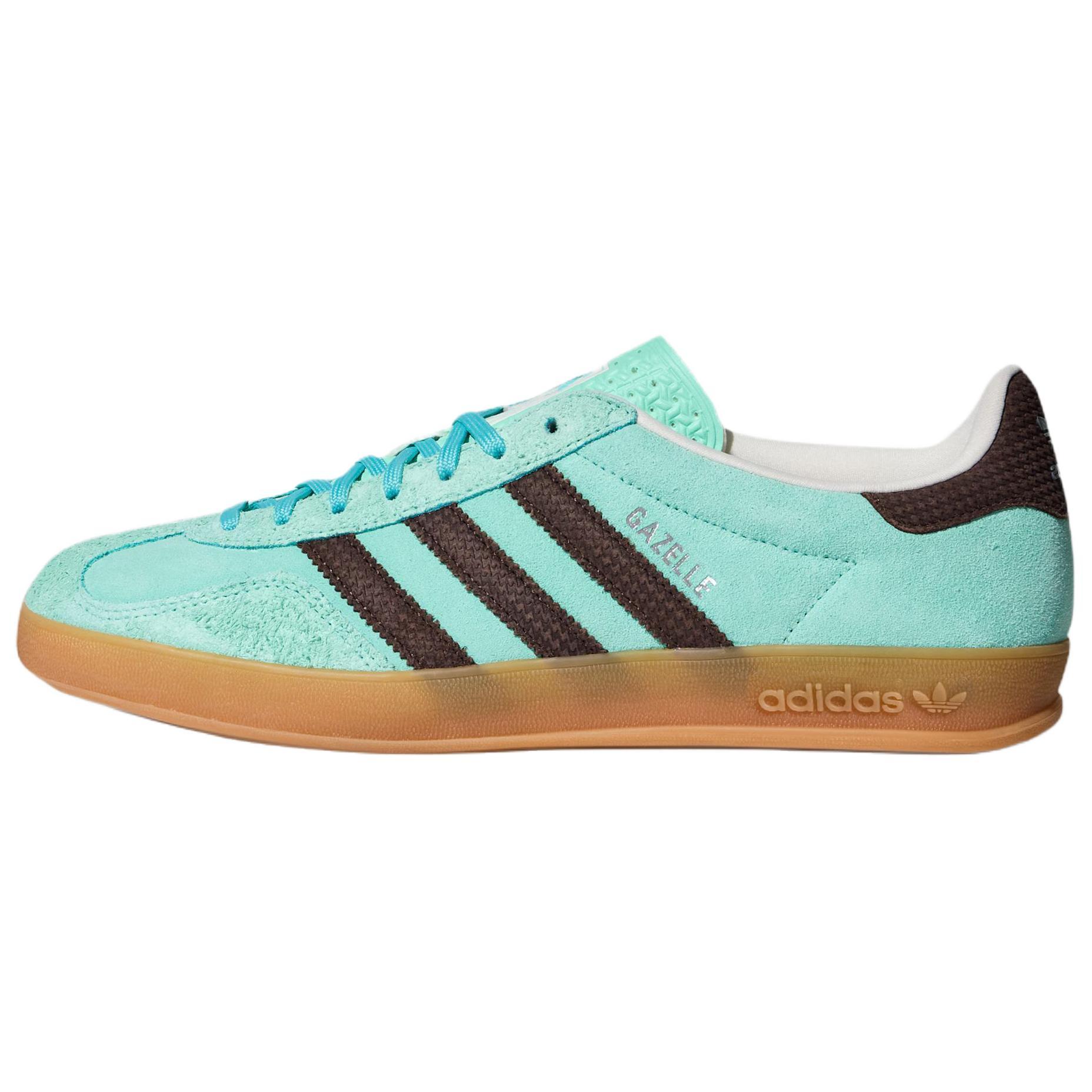 Adidas Originals GAZELLE INDOOR German Army Trainers Unisex Simple Green Brown KZ6952 36