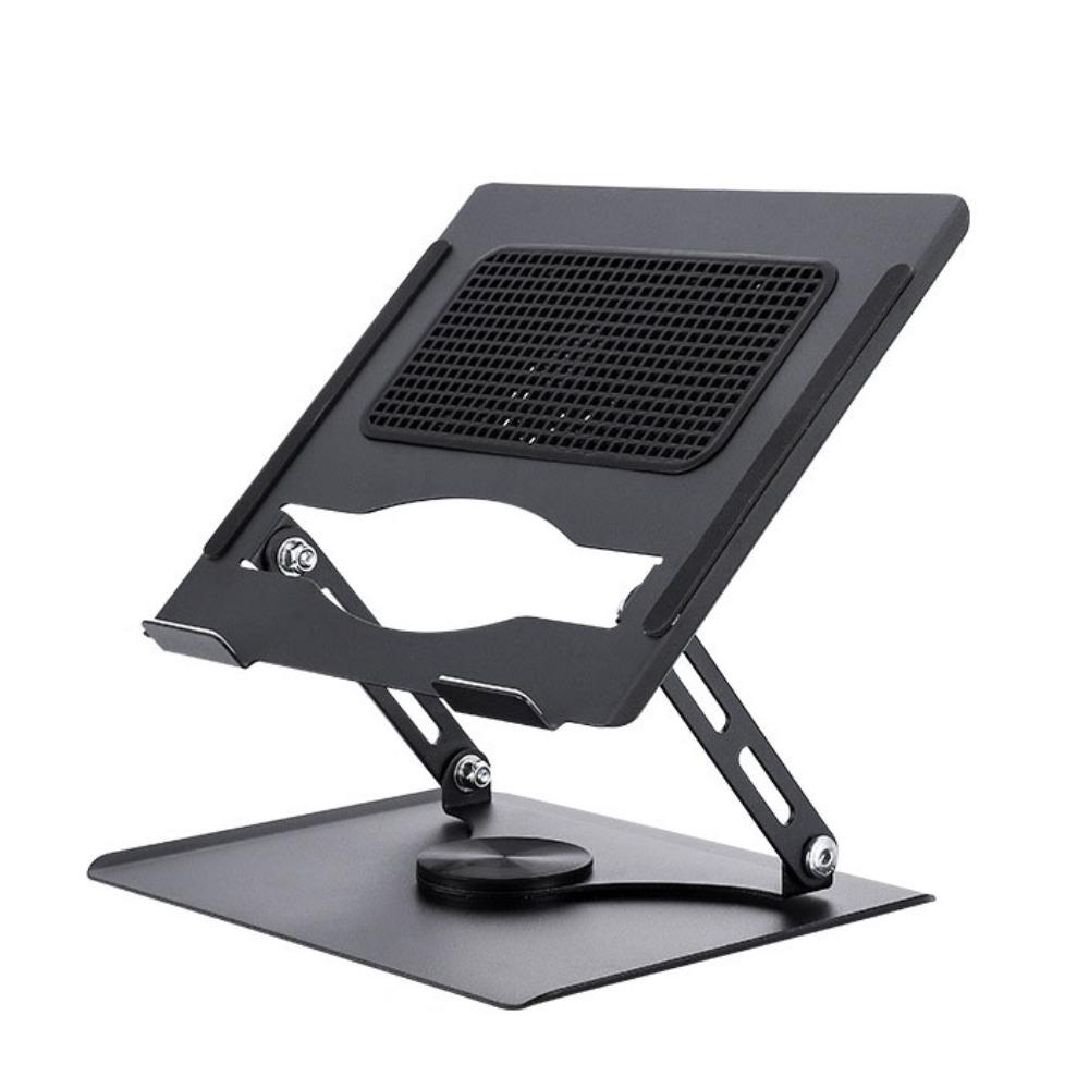 Foldable Cooling Fan Laptop Bracket 360 ° Rotatable Tablet Radiator Bracket  Office/Home Use