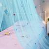 1/2/4PCS Cartoon Dome Hanging Mosquito Net Encryption Heightened Ceiling Lace Lace Princess Dome Court Floor Mosquito Nets