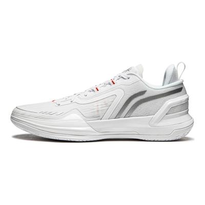 LiNing Blade Assassin 1 Silver Assassin Shock Absorption Non-Slip Lightweight Rebound Low-Top Basketball Shoes Men Sneaker White ABPU021-8