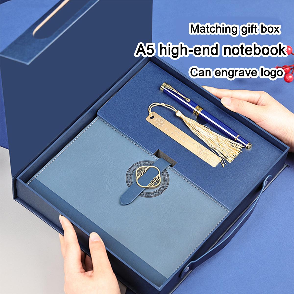 

Подарочная коробка Набор из кожаных блокнотов формата А5 с деловой пряжкой, рабочий блокнот, заметки для студентов, книга для записи совещаний, дневник A5