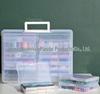 Transparent 4x6 Inch Photo Organizer Box - Multipurpose Plastic Storage for Photos and Cards