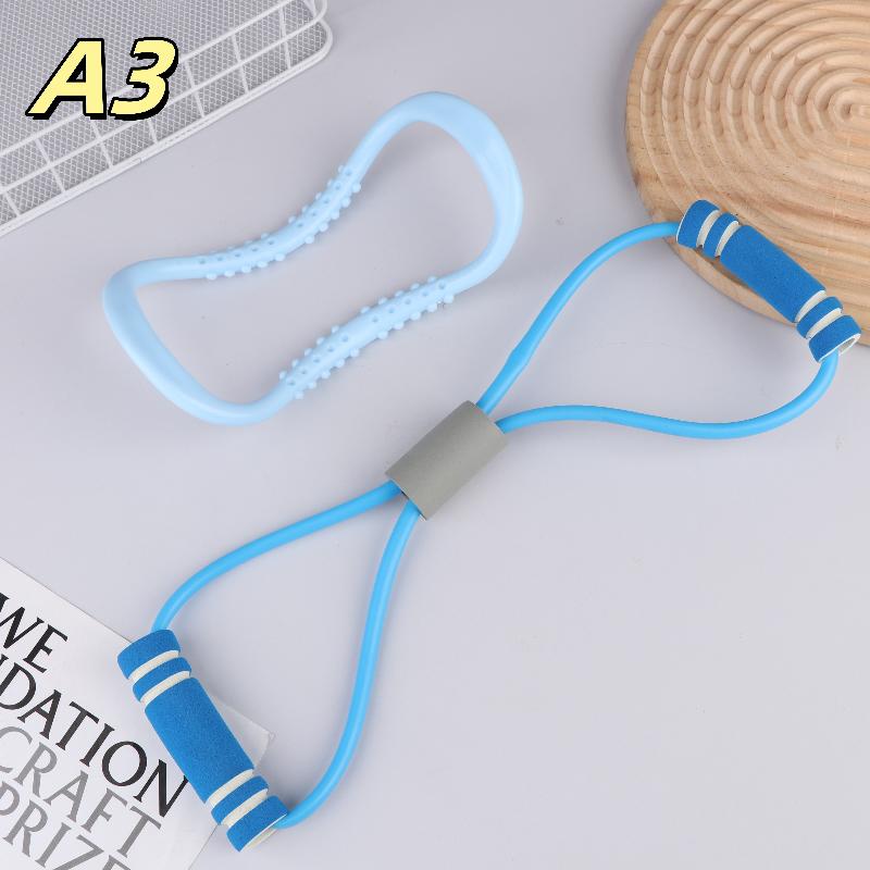 Sports Fitness Equipment Women Neck Exercise, Stretching Resistance Band Yoga Pilates Circle Yoga And Fitness Accessories