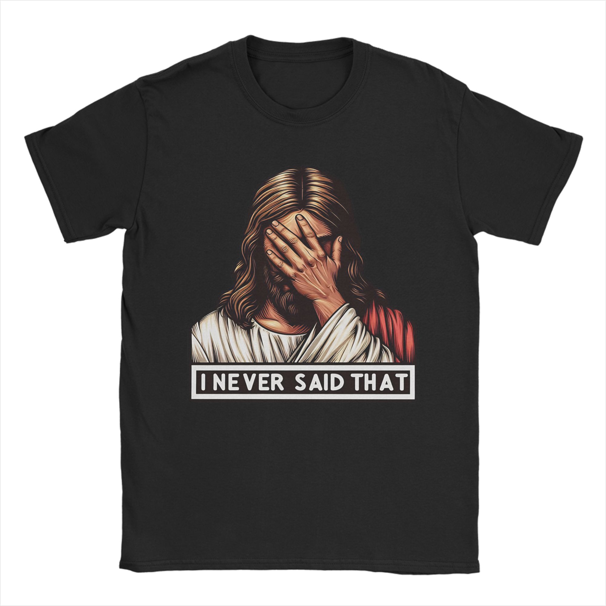 Print Jesus Is Coming Look Busy TShirt For Unisex Women Cotton Short Sleeve Jesus Meme Round Neck Summer TopsTops S
