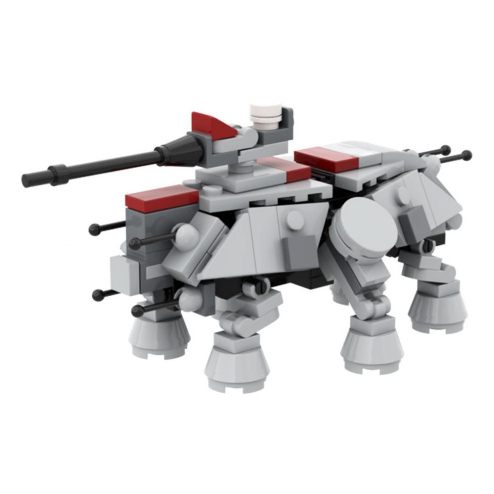 

MOC Space Wars Speeder AT TE Transport Fighters Movie Model Building Blocks Bricks Kids Toys for Gifts