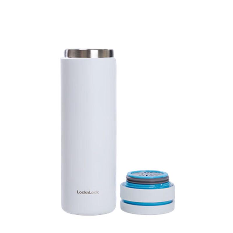 LocknLock SUSU 430ml 316 Stainless Steel Portable Thermos with Pop-up Lid