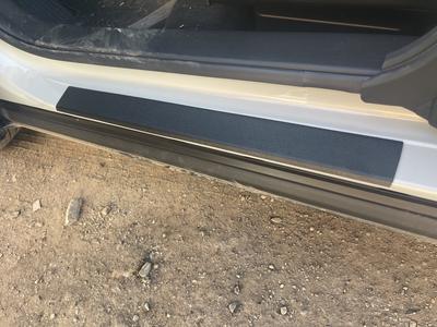 Umbrales de puertas DDU Mat (2 piezas, plástico) Para Mazda CX-30