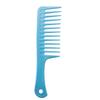 Blue Hairdress Comb Heat Resistant Woman Wet Hook Curly Hair Brushes Coarse Wide Spikes Tooth Styling Tools Accessories New Pink