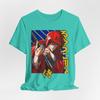 Himura Kenshin Master Anime Tee  RedHaired Samurai Graphic with Kanji EleUnisexts