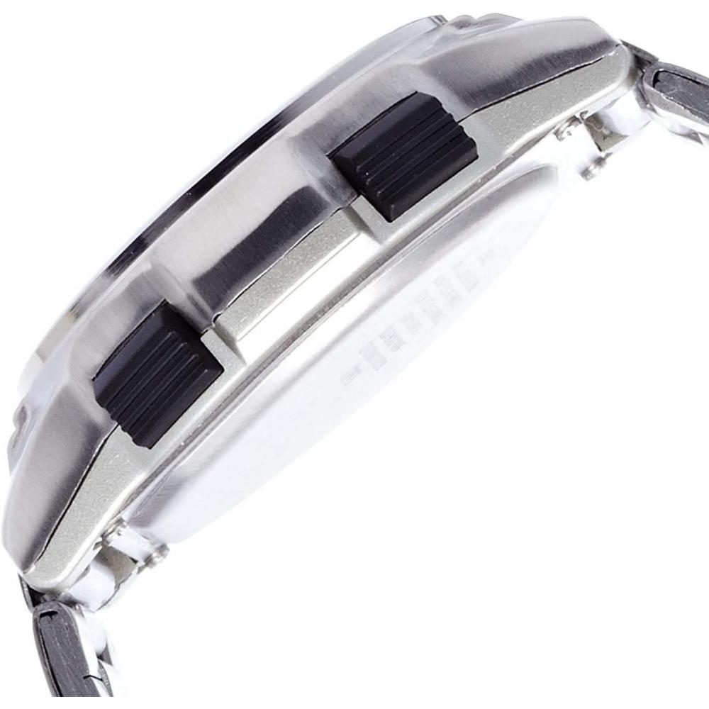 No Q Q [citizen Q Q] Watch Digital Radio Wave Solar Waterproof Date Metal Band MhS5 200 Men S Silver