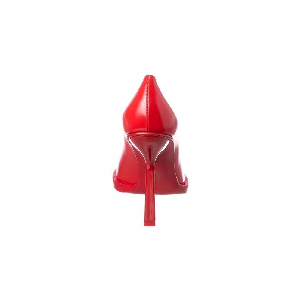 Salvatore Ferragamo Ferragamo Anser X5 Leather Pump Red