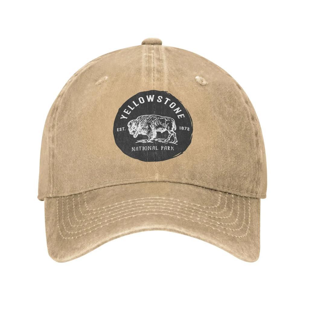 Ayellowstone Dutton Ranch Vintage Brand Baseball Caps Distressed Washed Caps Hat Outdoor Activities Adjustable Fit Sun Cap
