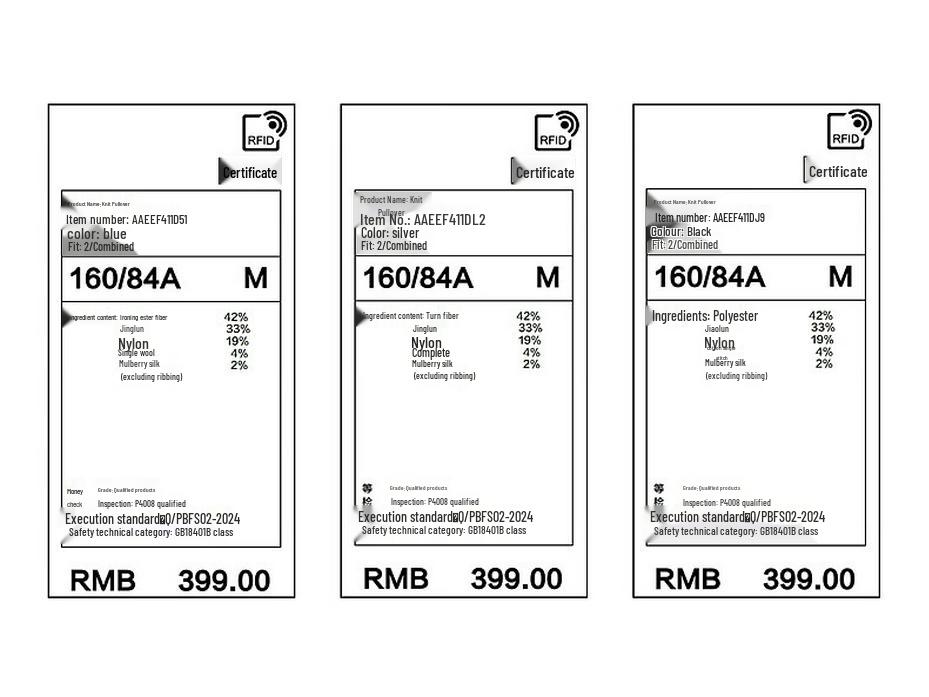 Peacebird Women's Vertical Stripe Semi-High Neck Knit Sweater