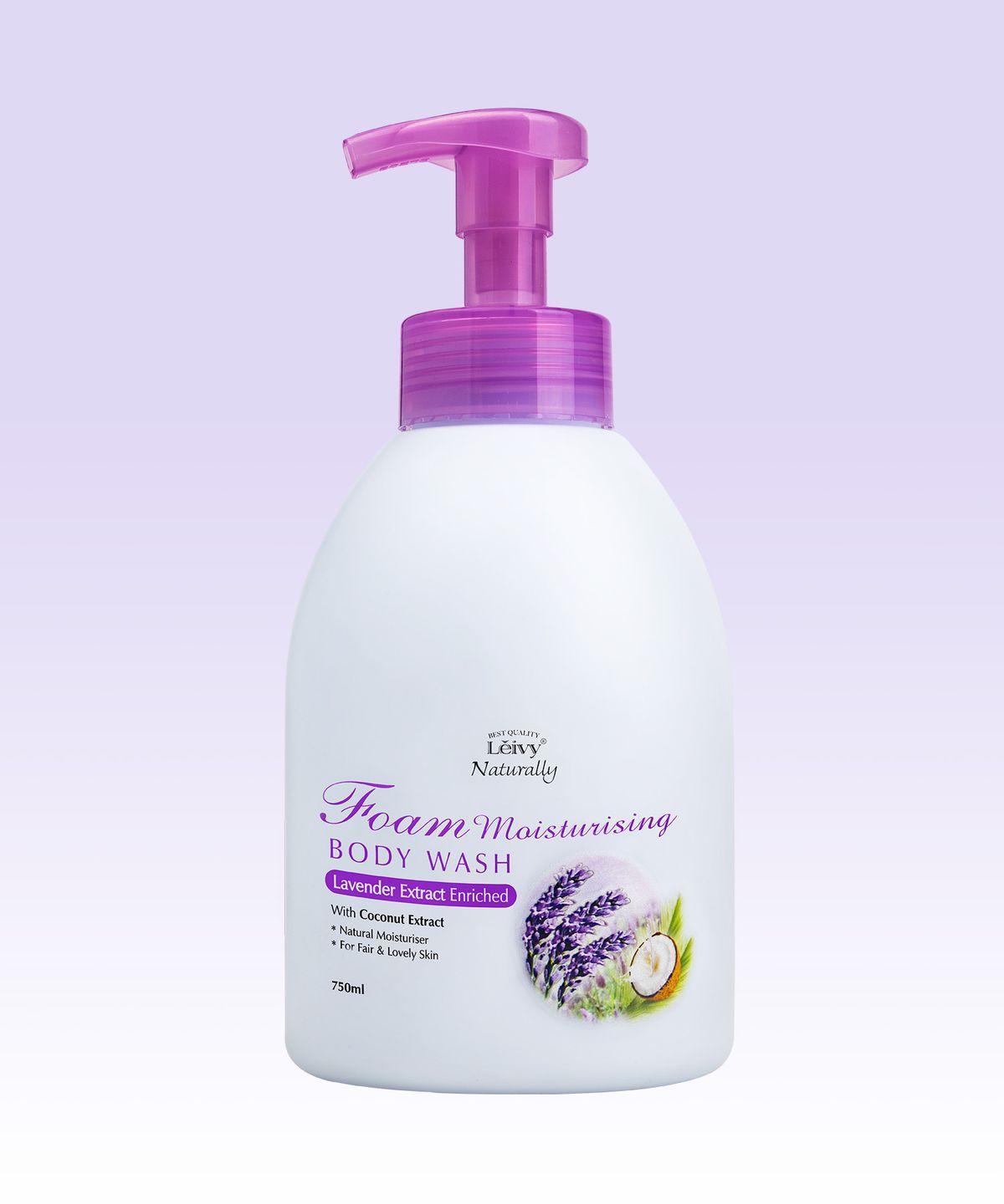 Lavender Foam Body Wash 750ml