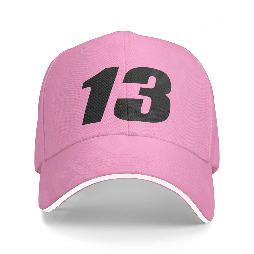 Number 13 Pattern Mesh Baseball Cap Trucker Hats Luxury Casual Cap Summer Sun Protection Caps for Men Women Fashion Denim Hat