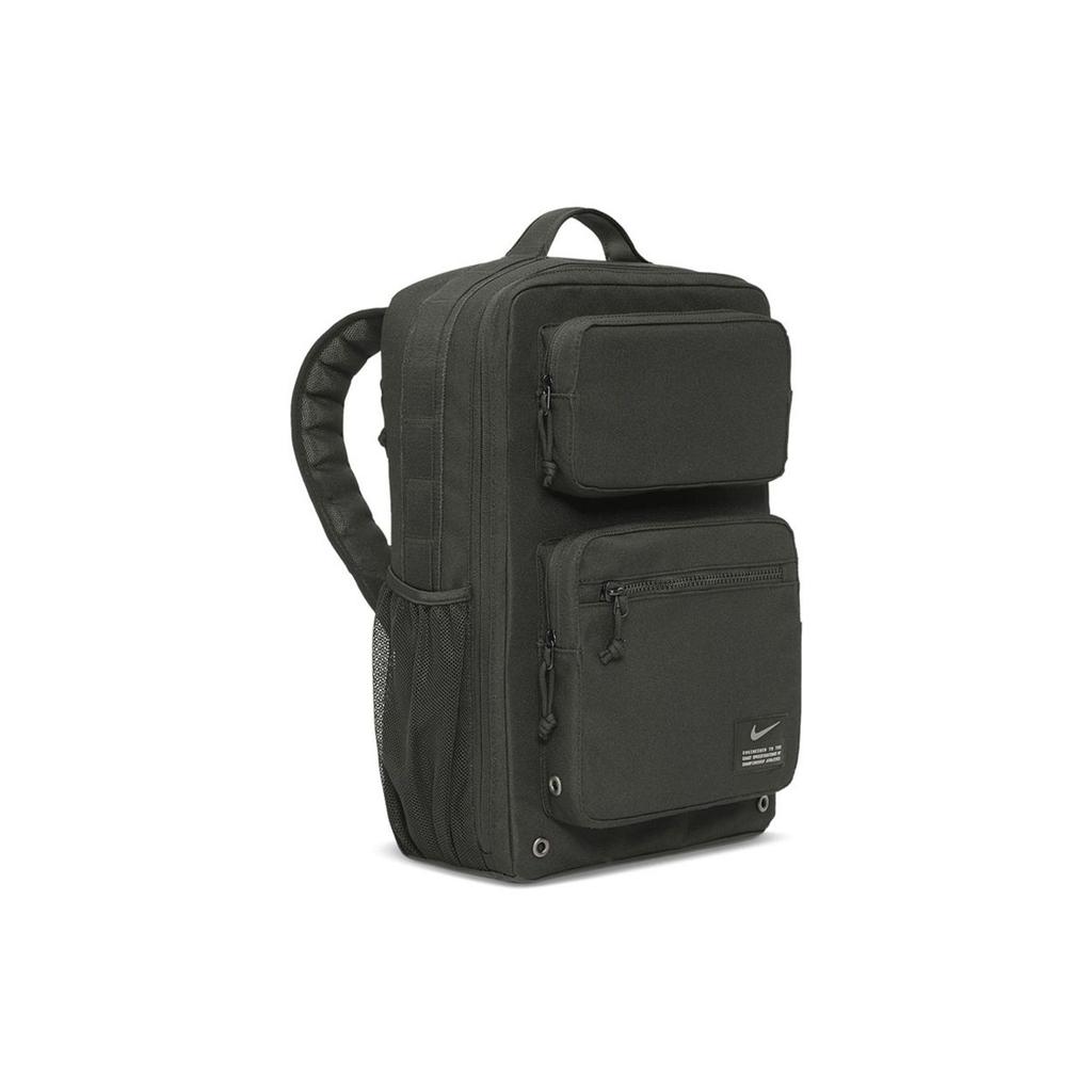 Nike Utility Speed Backpack Sports Zipper Polyester Unisex Backpack Dark-Green CK2668-355