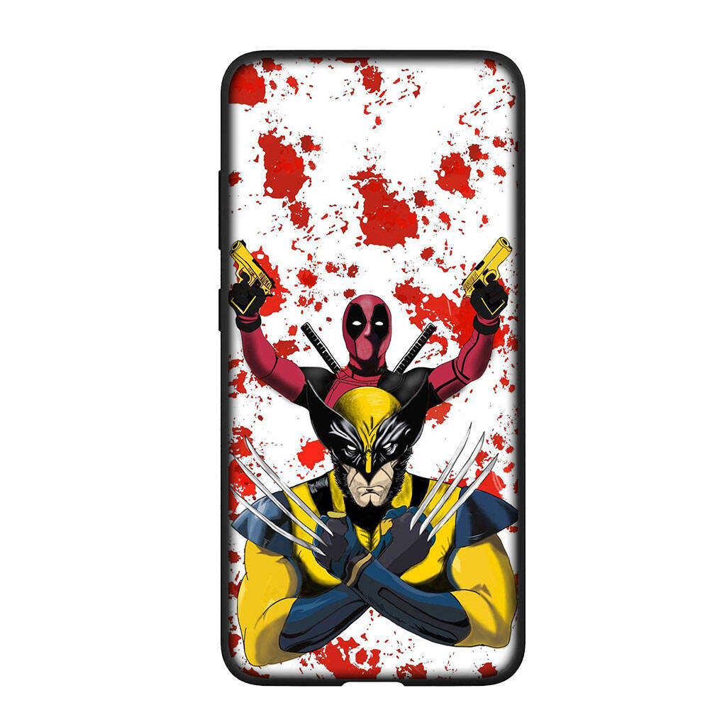 for iPhone 17 16 15 Xiaomi Poco F7 F8 X7 X6 C85 C75 C71 M8 Redmi Note 14 13 12 11 Pro Max 14C 13C 15C A3 A4 Case Anime Deadpool Marvel Wolverine Cover