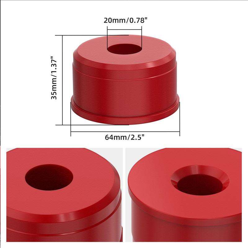 BEVINSEE Pair Front Control Arm Bushings Kit Poly For BMW E36 M3 1992-1999 E30 M3 1985-1991 Z3 Replaces 31129059288 31129069035