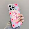 Creative Text You Look So Good Laser Phone Case For iPhone 13 12 11 14 Pro Max Mini 17 16 15 Pro Max Plus Shockproof Back Covers