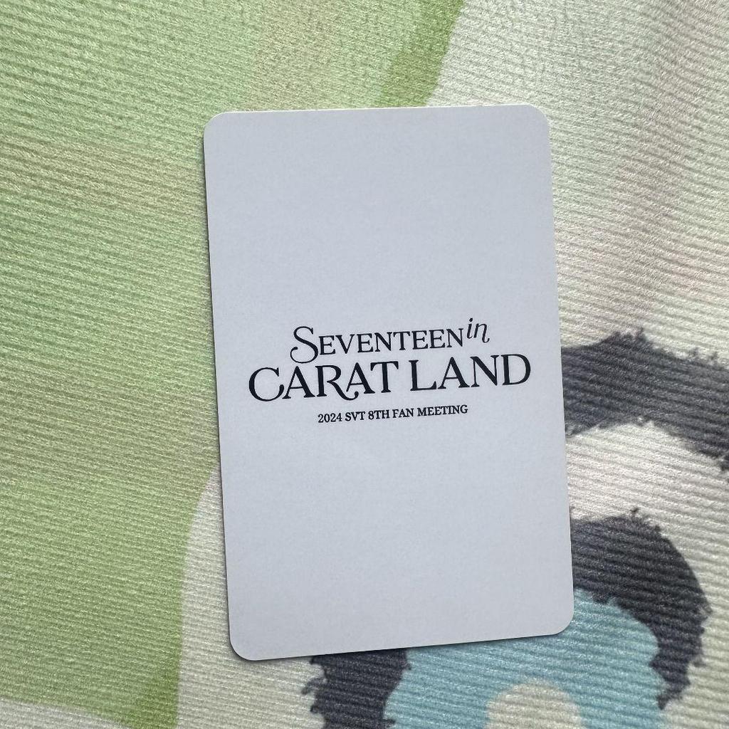 [USED] SEVENTEEN CARATZONE Trading Card Seungkwan