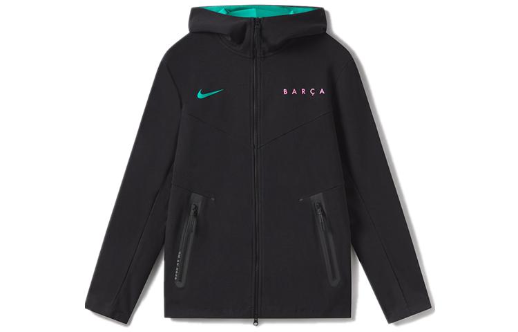 Giacche Nike da Uomo Nere con Cappuccio Moderate Altro