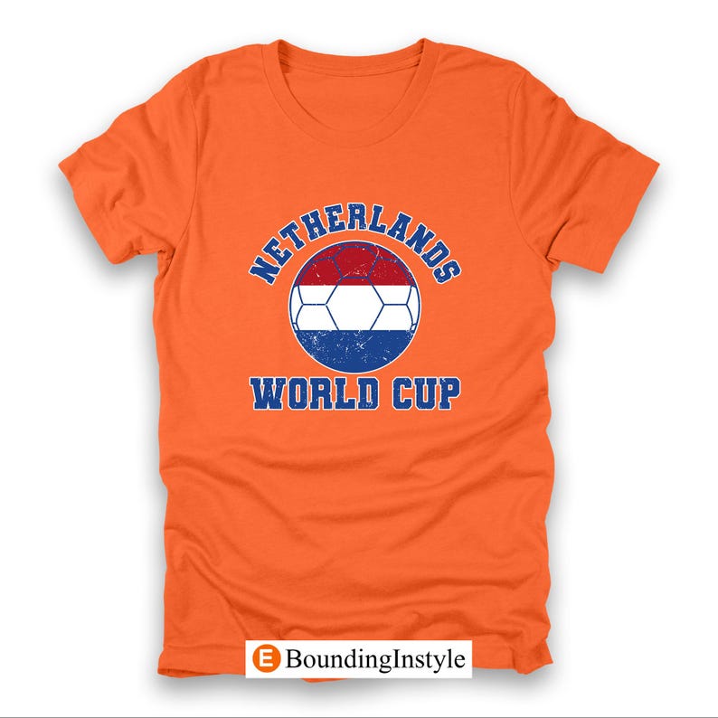 Netherlands Soccer 2026 Fan Shirt, World Cup Fans T-Shirt, Retro Football Country Flag Shirts, International Game Day Gift, Sport Fan Tee L