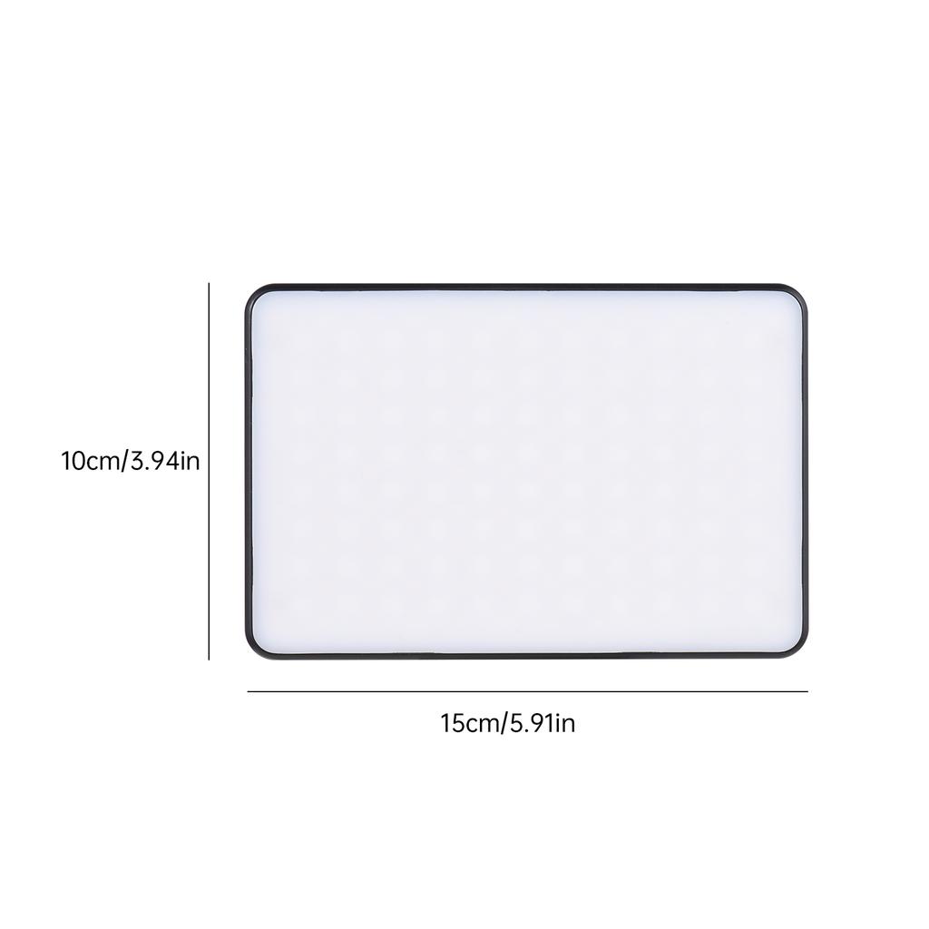 Mini Photography Lamp Dimmable LED Light Portable Vlog Light 196 LED Beads 20 Special Lighting Effects NP F Series