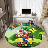 1pc Mario Party Office Round Area Rug, Bedroom Living Room Home Decor, Room Deco,  Offic a1016211