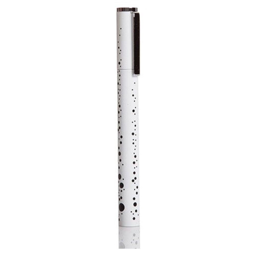

Шариковая ручка Troika Pen86/Bw Bubbles черный белый
