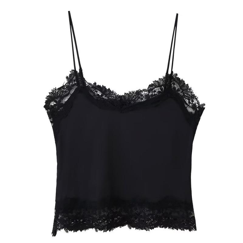Spring 2026 Women's Silk Satin Camisole & Button Decor Shorts Set - European & American Style