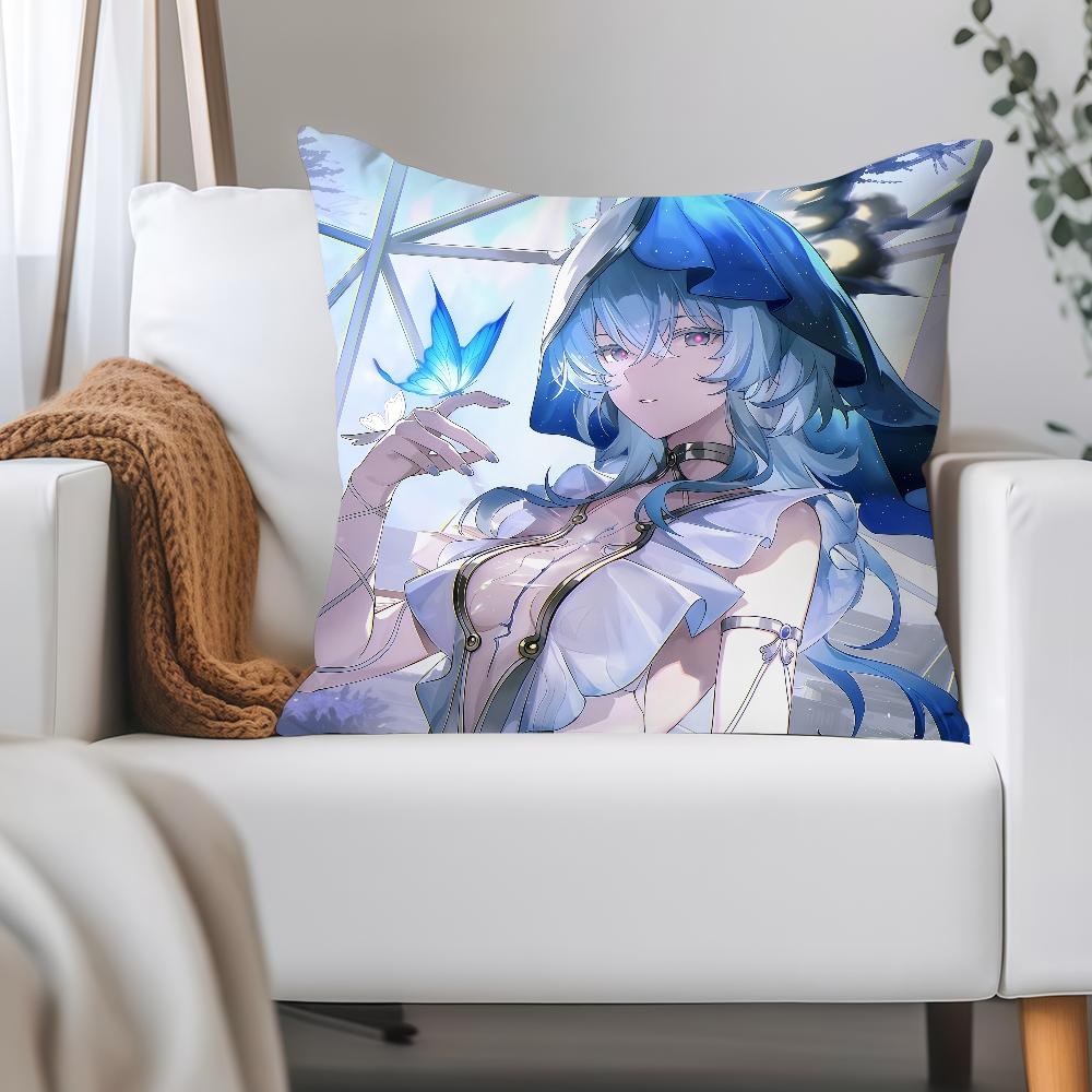 

Game Wuthering Waves Shorekeeper Pillow Case Applicable Space For Guest Rooms Interiors Cars Office House Decoration 12x12Inch