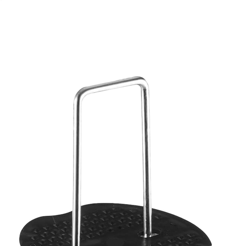 50pcs Alloy U-type Garden Staple Fence Tubing Stakes Sod Pins Galvanized Landscape Spike For Holding Lawns Barrier Ground Nail